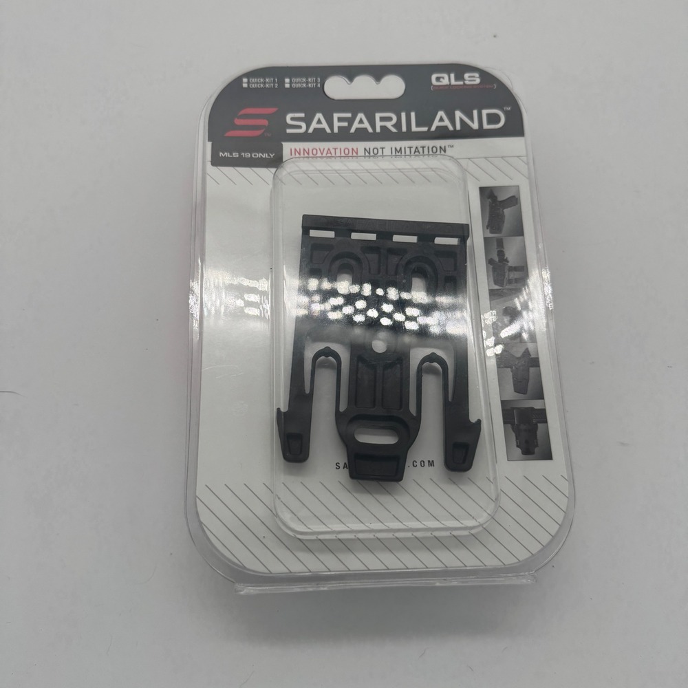 Safariland QLS 19 Duty Locking Fork Black Holster Attachment 6004-19-2 NEW
